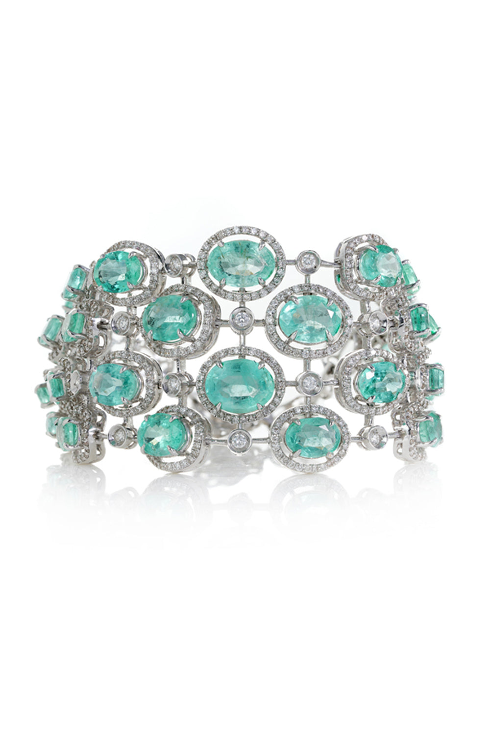 Timeless Allure Emerald Choker-Cum-Bracelet