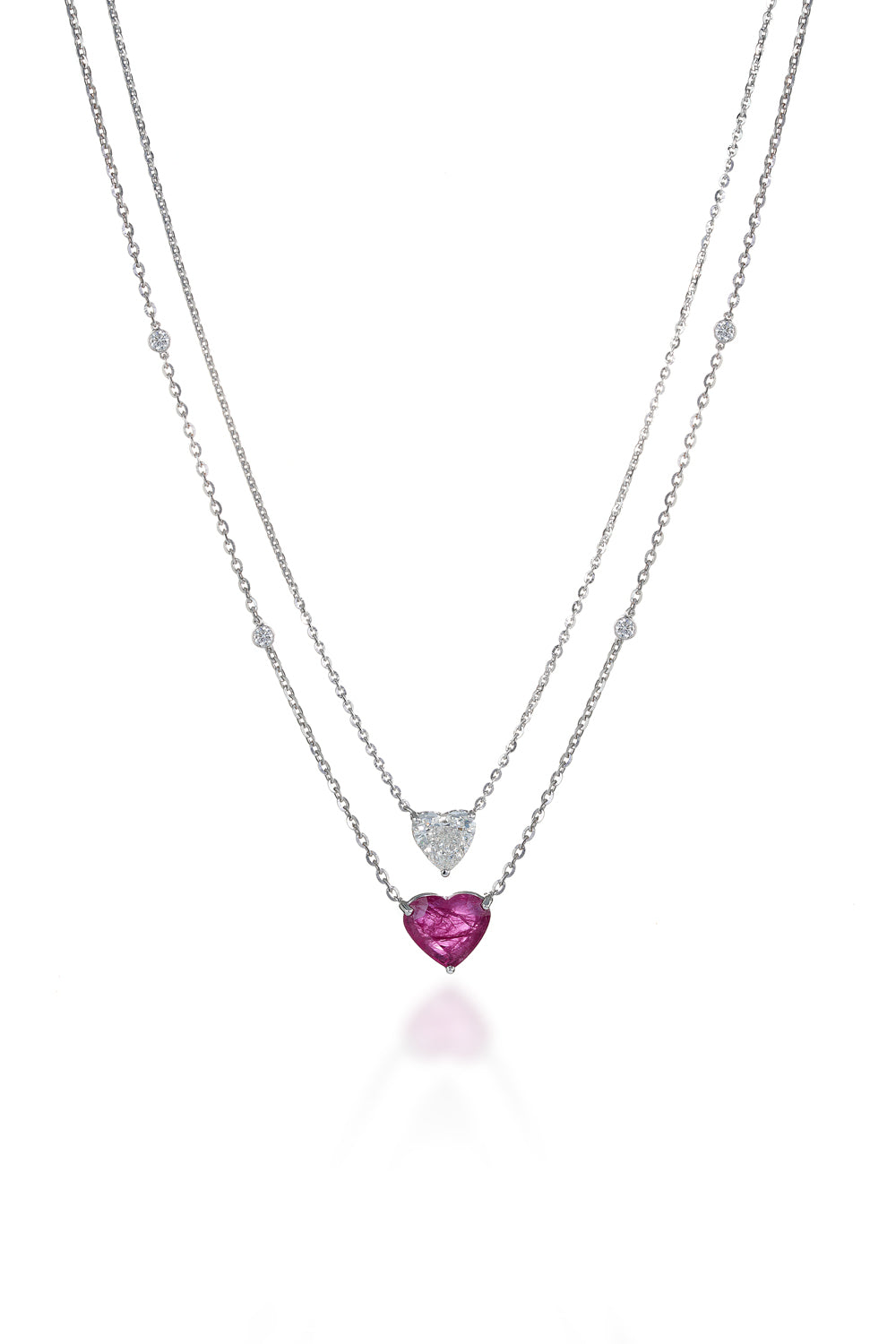 Ruby Loves Embrace Pendant