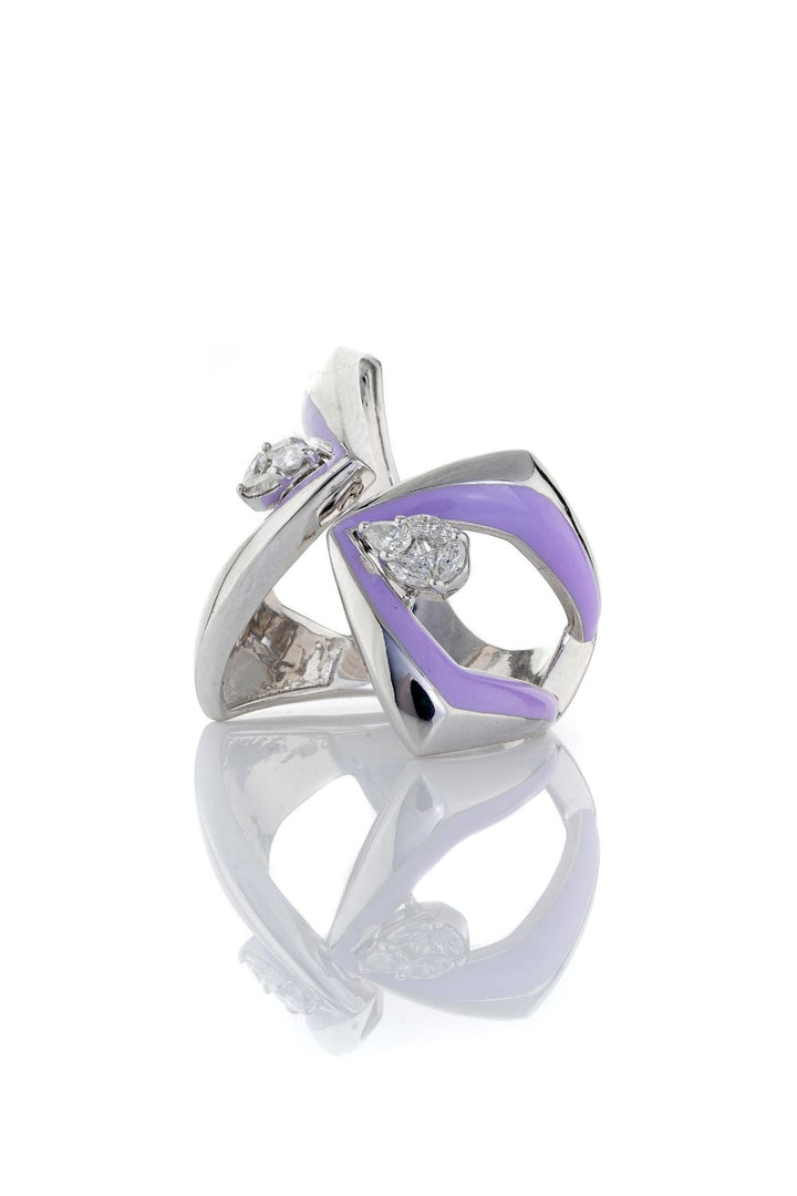 Lavender Pappillon Ring