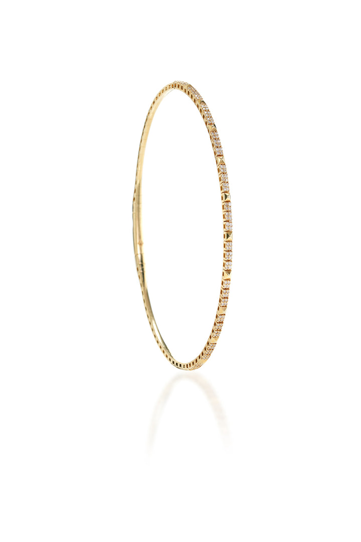 Diamond Delight Wristlet in Yellow Gold