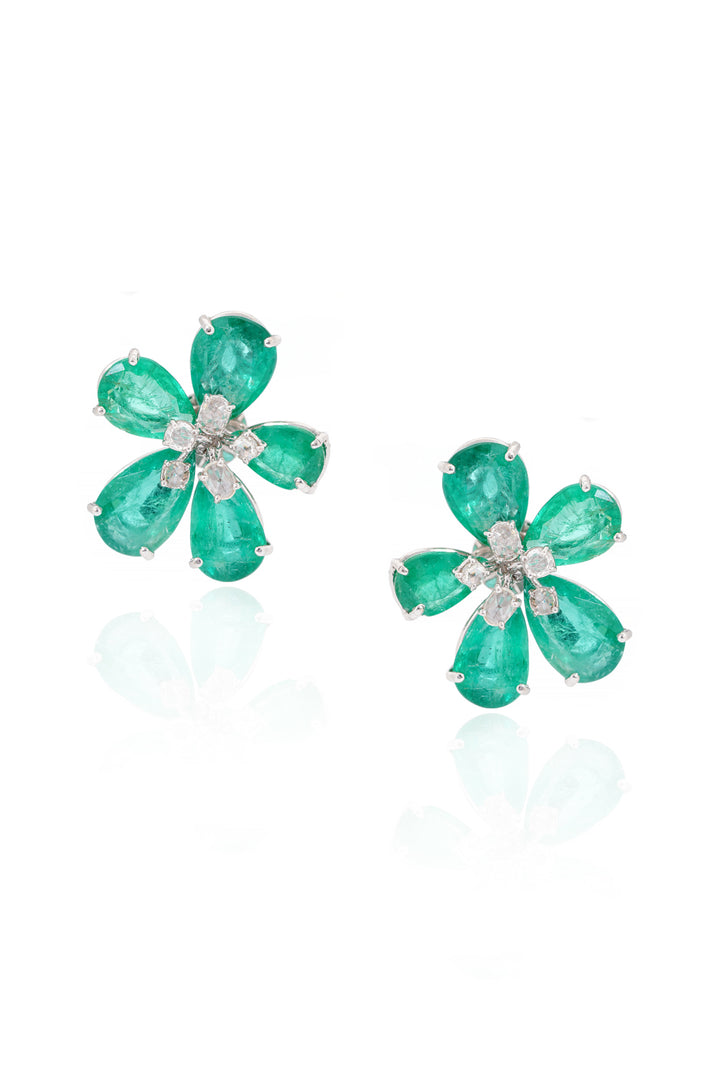 Emerald Bloomshine Earrings