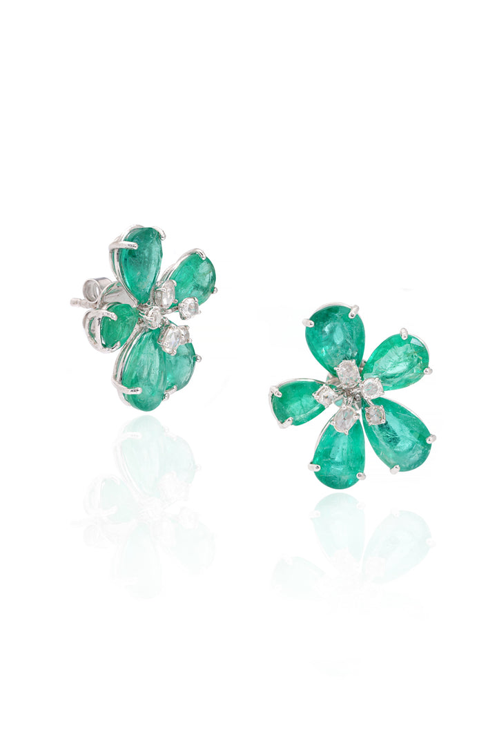 Emerald Bloomshine Earrings