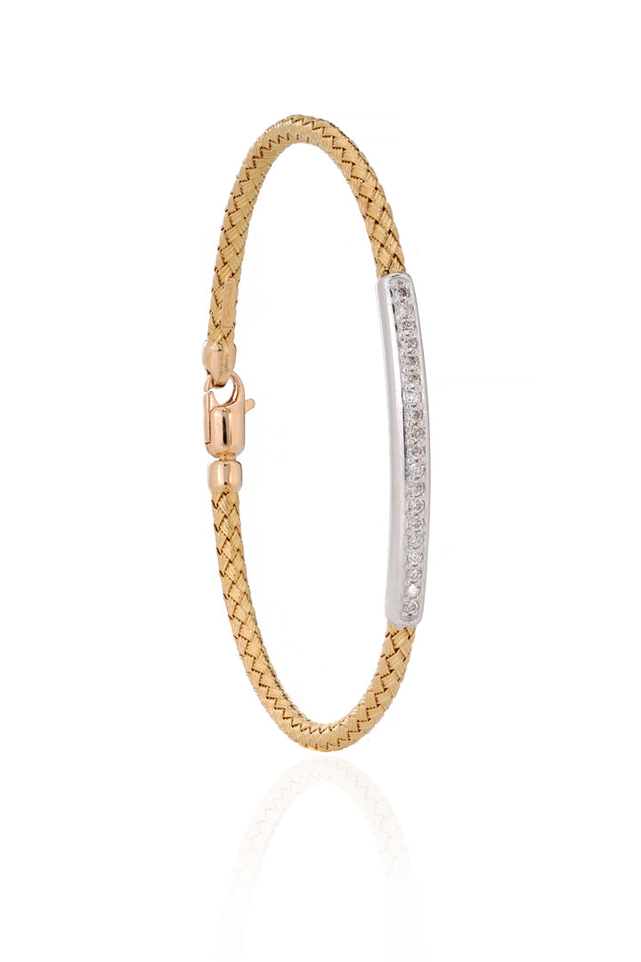 Whisper of Light Bangle- Gold