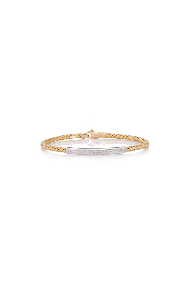 Whisper of Light Bangle- Gold