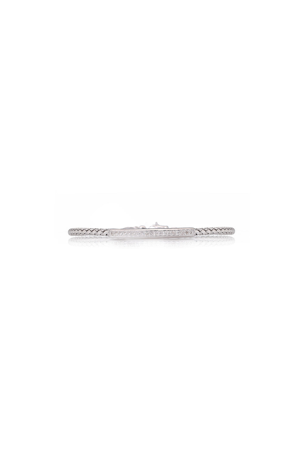 Whisper of Light Bangle- Silver