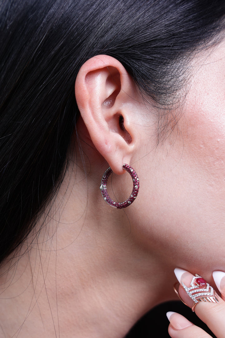 Scarlet Starlight Hoops
