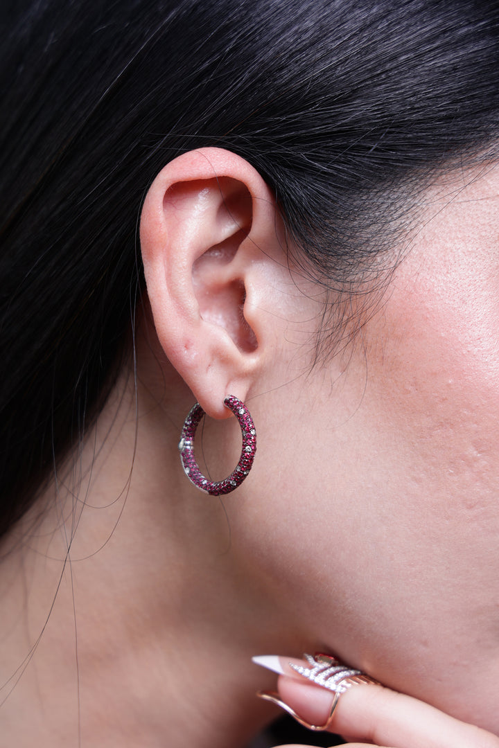 Scarlet Starlight Hoops